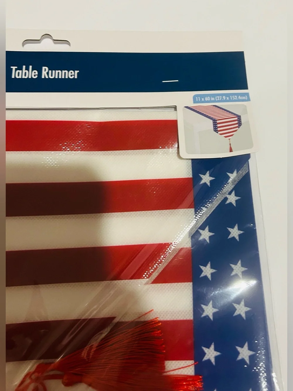 New 2 Table Runners 11” x 60” Table Runner